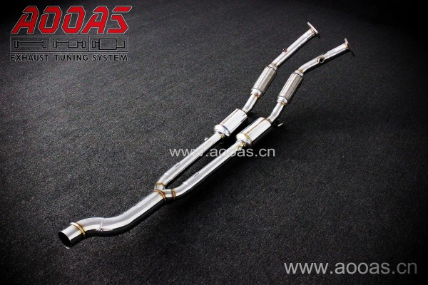 Volkswagen CC 3.6 R36 All SS304 / Decat (Catless) Downpipe+Cat (With Cat) Downpipe